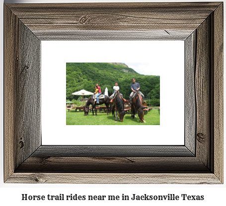 horse trail rides near me in Jacksonville, Texas